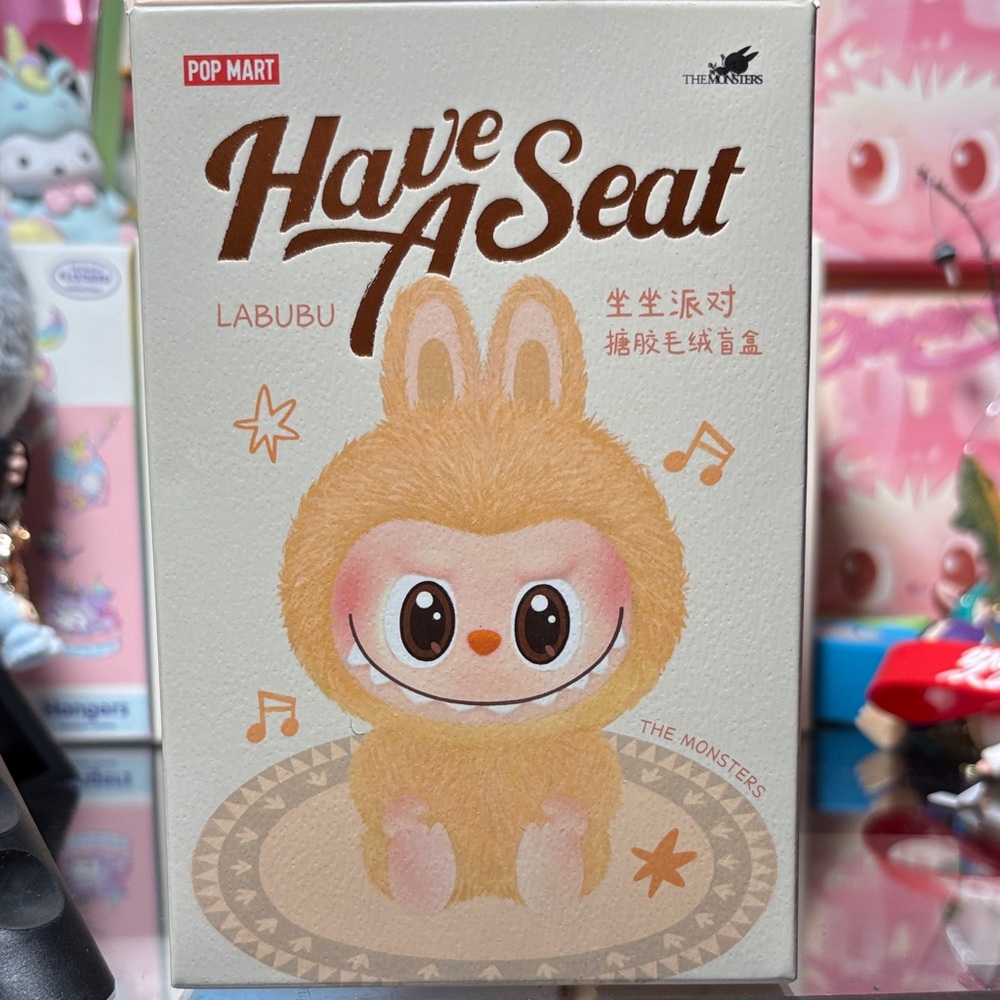 Pop Mart Labubu Have A Seat Toy - BLIND AND SOME OPEN HEHE-DADA-SISI your choice